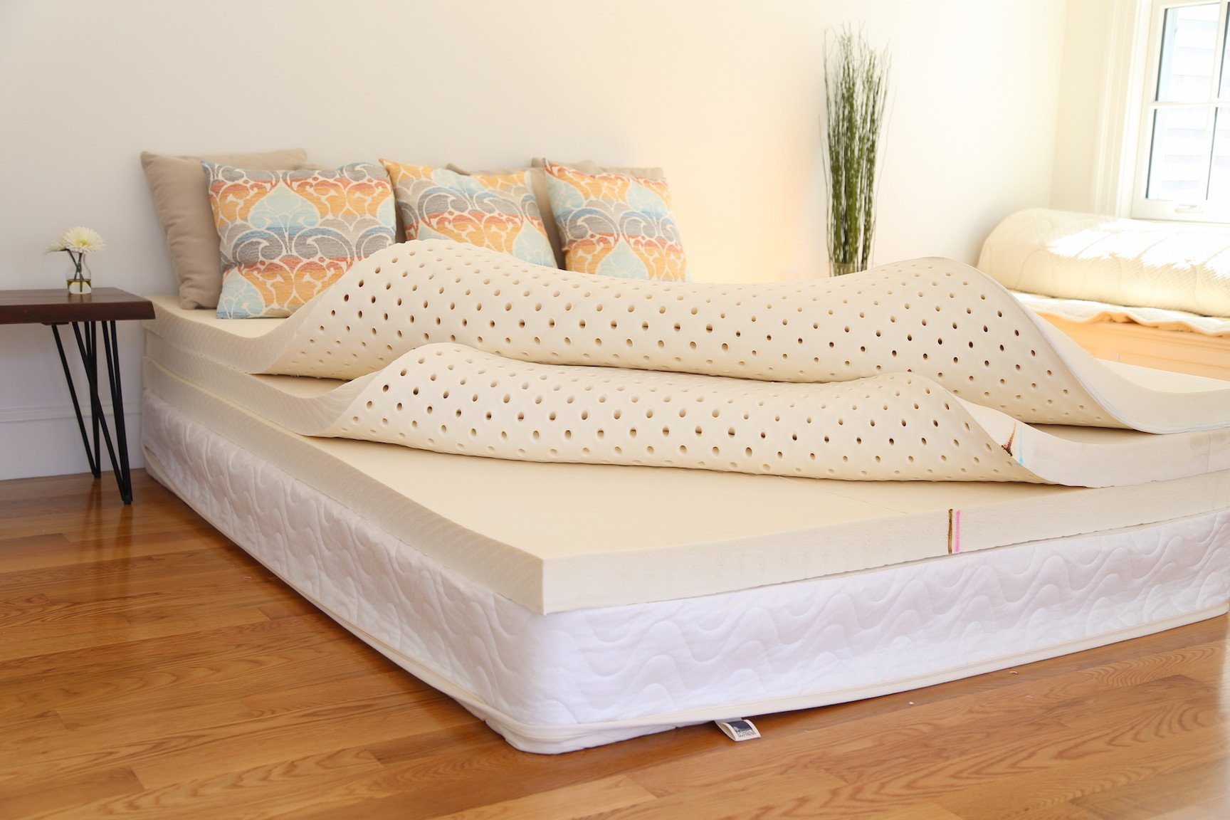 latex foam bed mattress