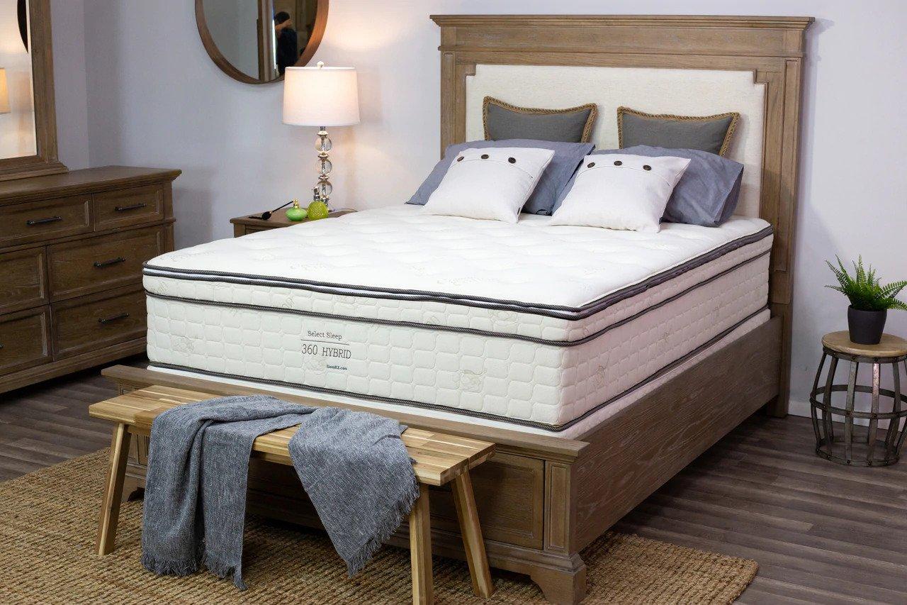 sleepez hybrid latex mattress