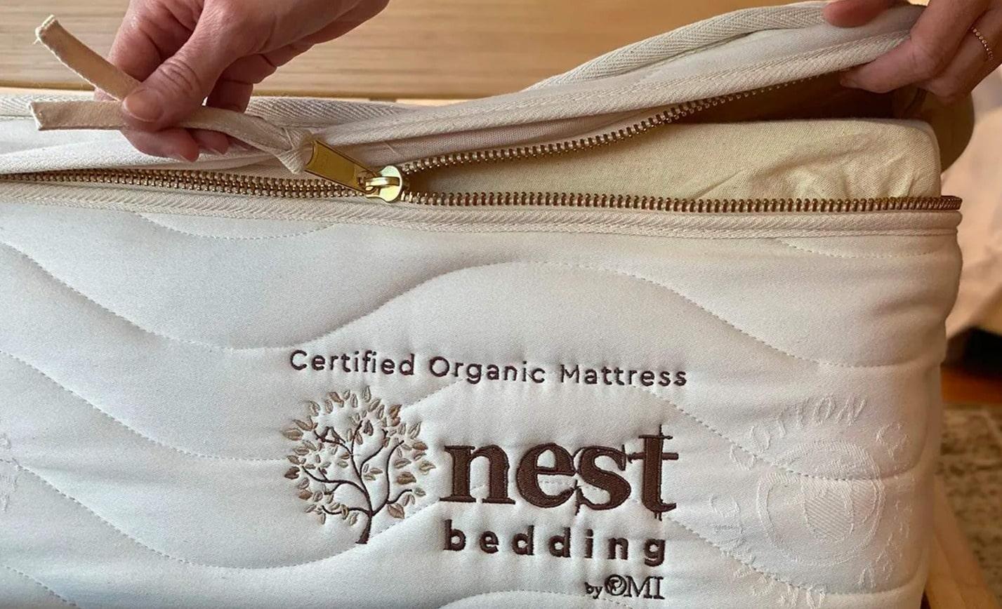does nest bedding pickup old mattress